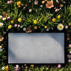 20x10x3 grey granite headstone deep sandblasted engraving